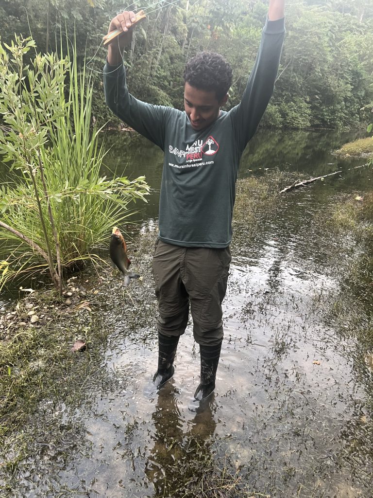 Pêche en Amazonie