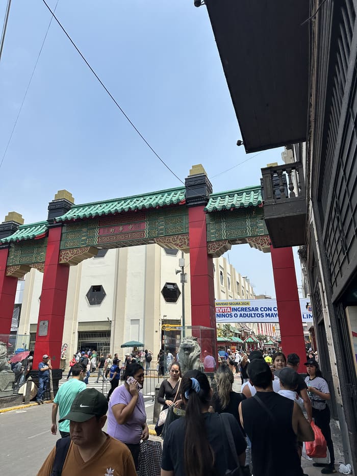 Quartier chinois de Lima