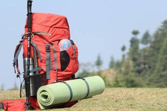 Sac de voyage pour un départ, pour l'aventure