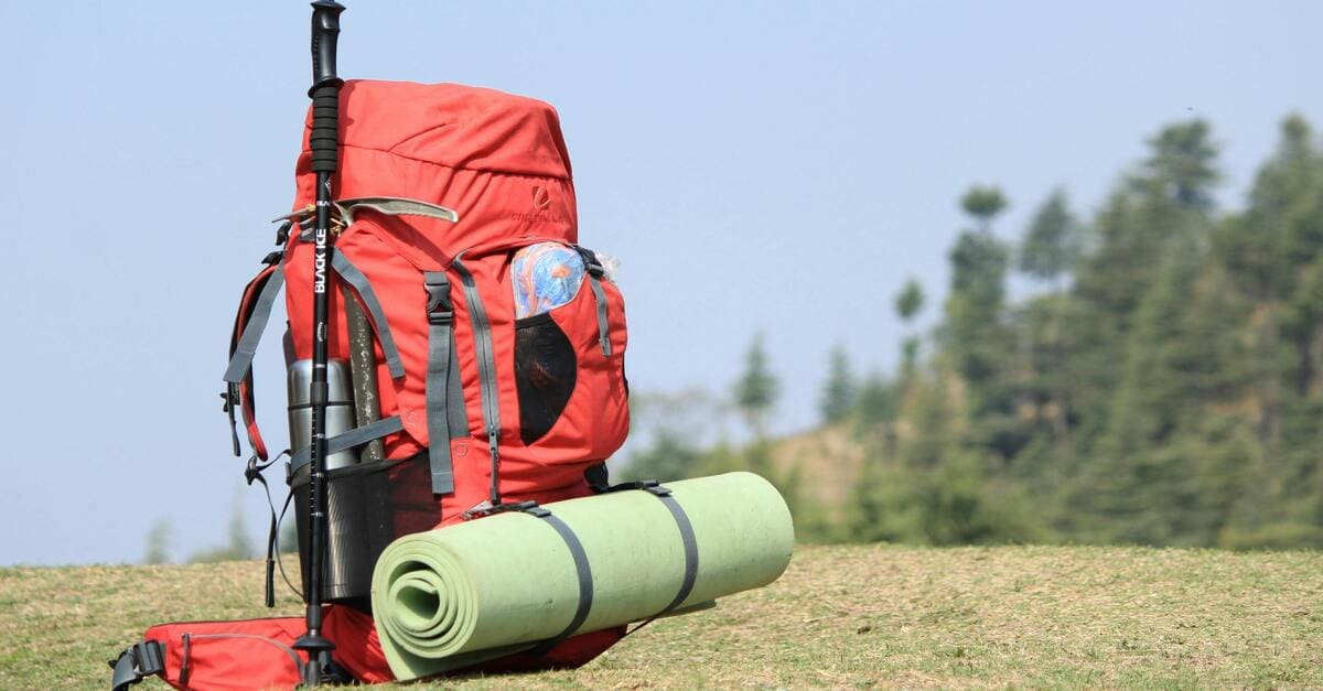 Sac de voyage pour un départ, pour l'aventure