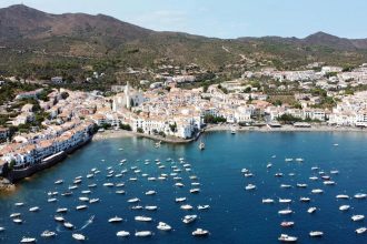 Village de Cadaqués en Espagne