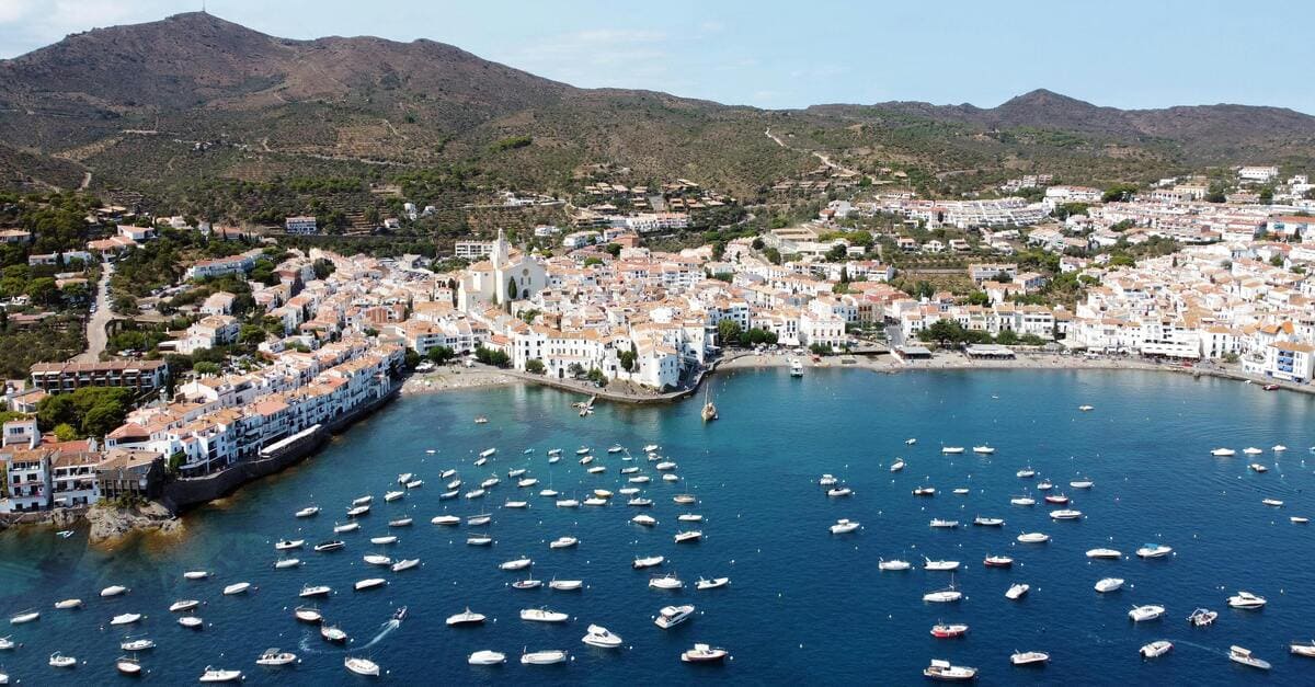 Village de Cadaqués en Espagne