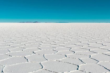 Désert Salar de uyuni en Bolivie