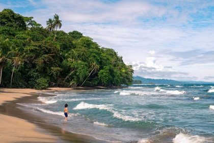 Plage de Costa Rica côte pacifique