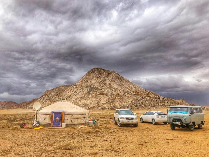 Steppe mongole