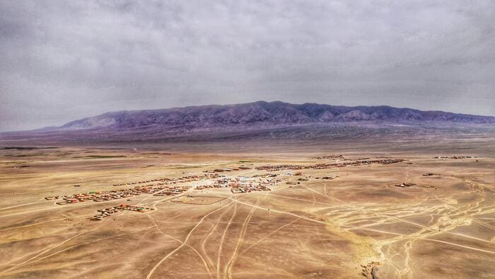 Les plaines de Mongolie