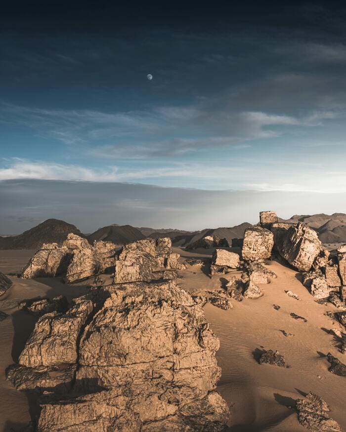 Désert de Djanet en Algérie