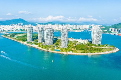 île tropicale de Hainan en Chine
