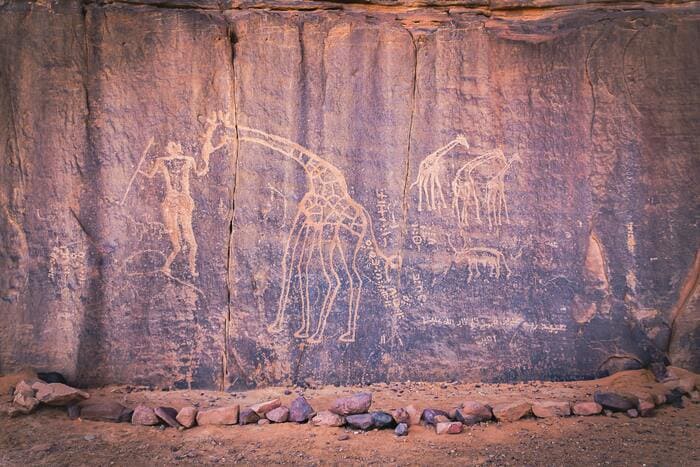 Peinture rupeste du Tassili N'Ajjer
