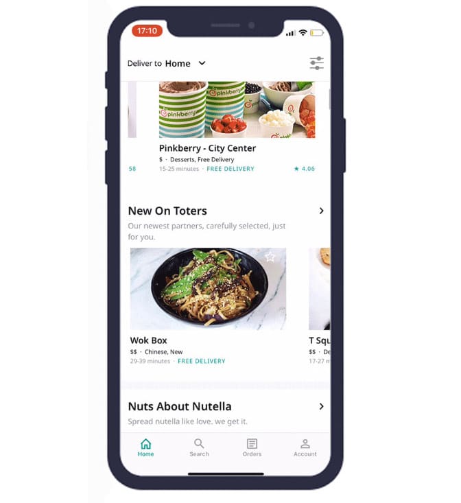 Toters app