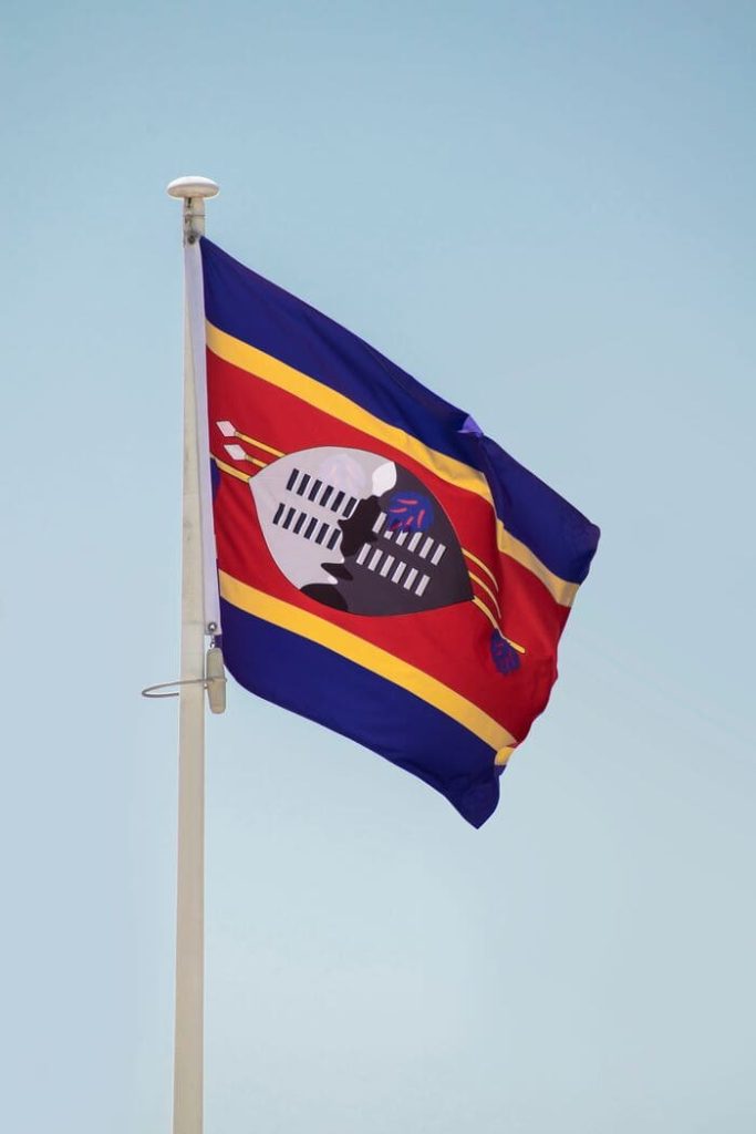Drapeau de l'Eswatini