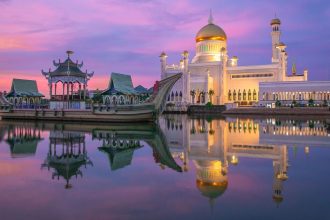 Comment voyager au Brunei depuis la France